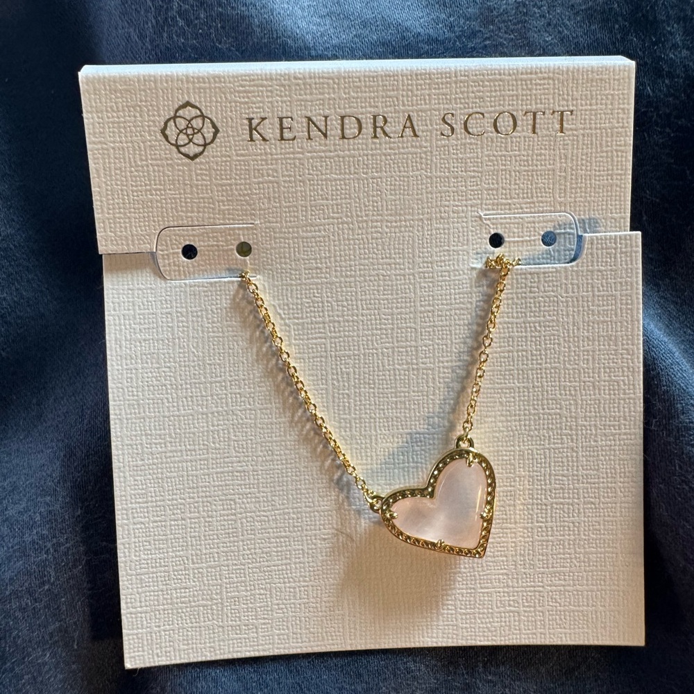 Kendra Scott Gold Ari Heart Necklace